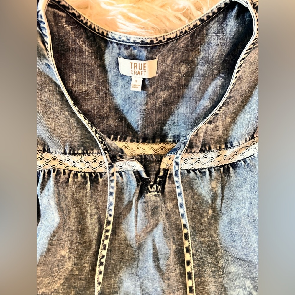 Denim Top - Picture 3 of 3